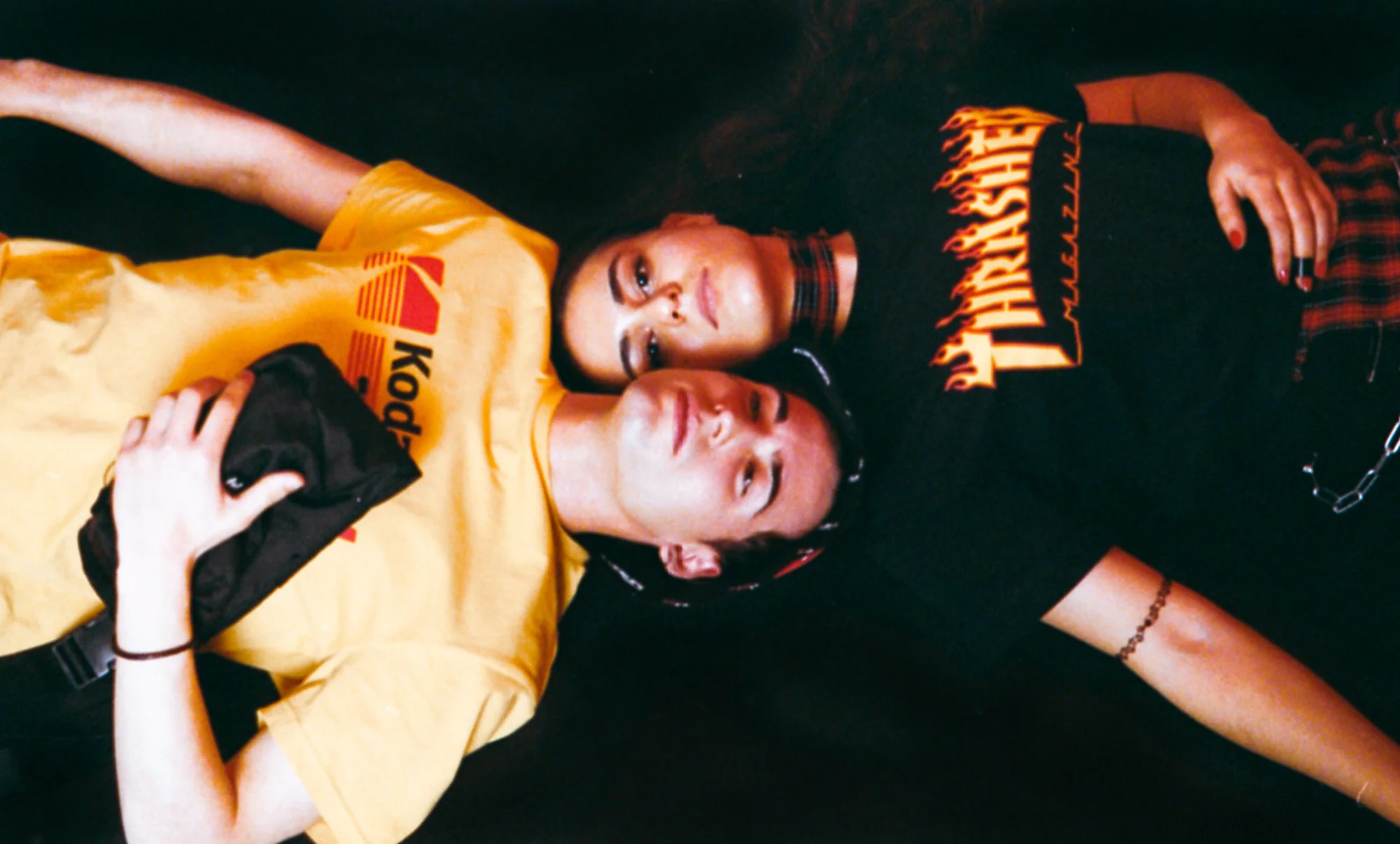 retrato de pareja en film