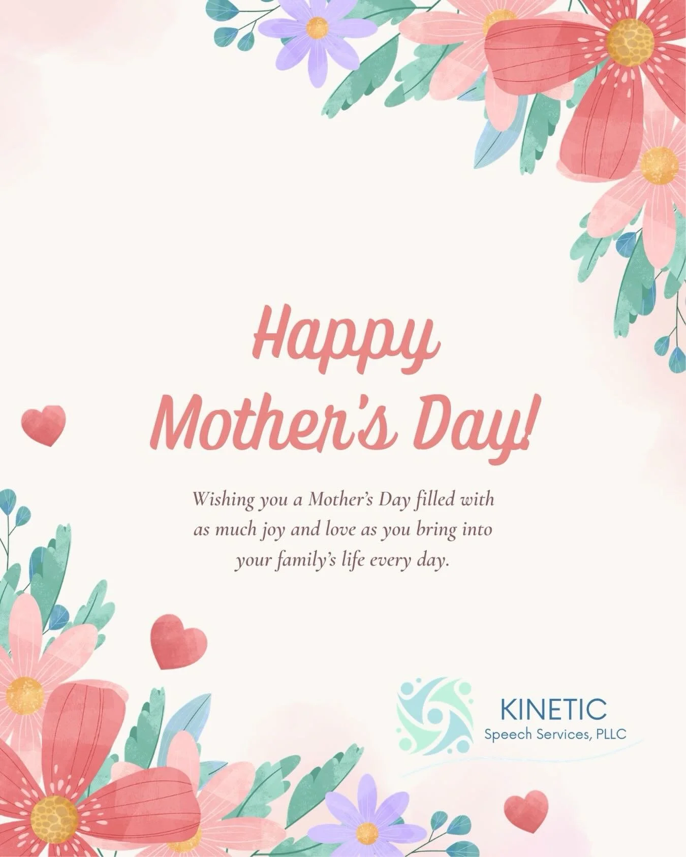 Have a wonderful day to all of the mothers, maternal caregivers, and mom adjacents! We see you and appreciate you.

May your meal be fresh, your coffee iced, and sensory system regulated. ✌🏼

#mothersday #lovemom #haveagreatday