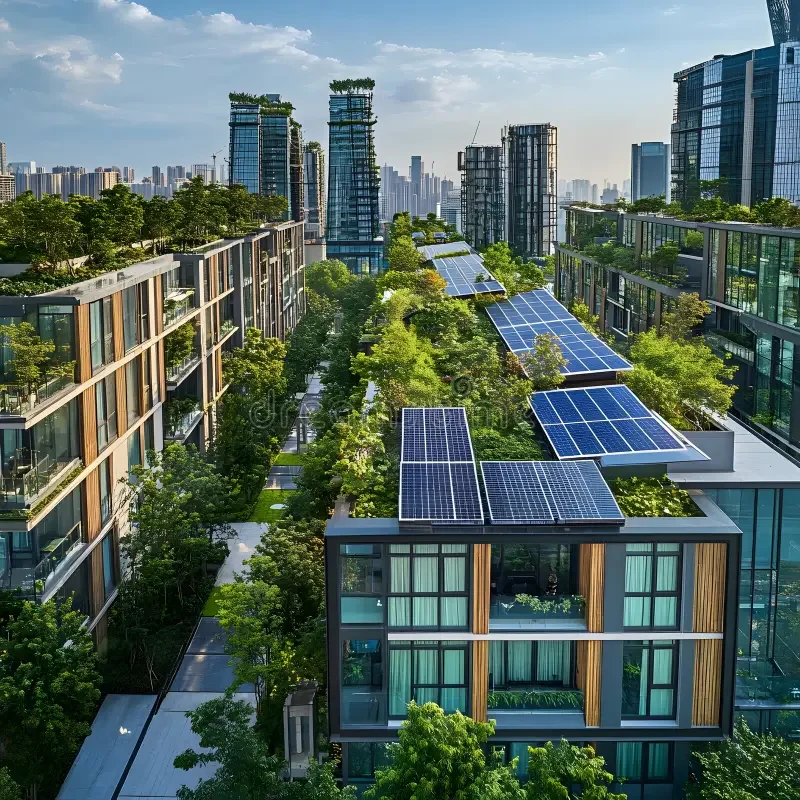 Eco property assest investment low carbon luxury