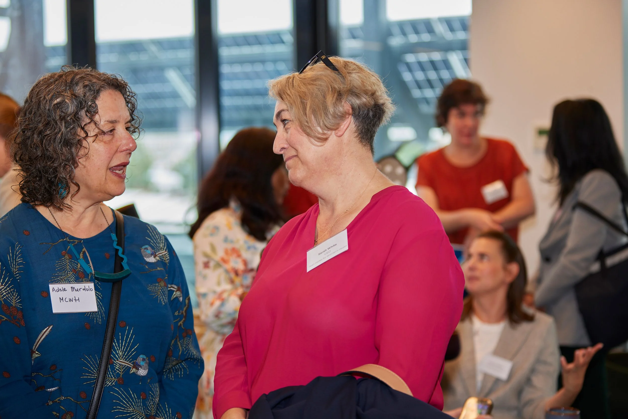 Multicultural Centre for Women's Health CEO Dr Adele Murdolo & Jean Hailes for Women's Health CEO Dr Sarah White