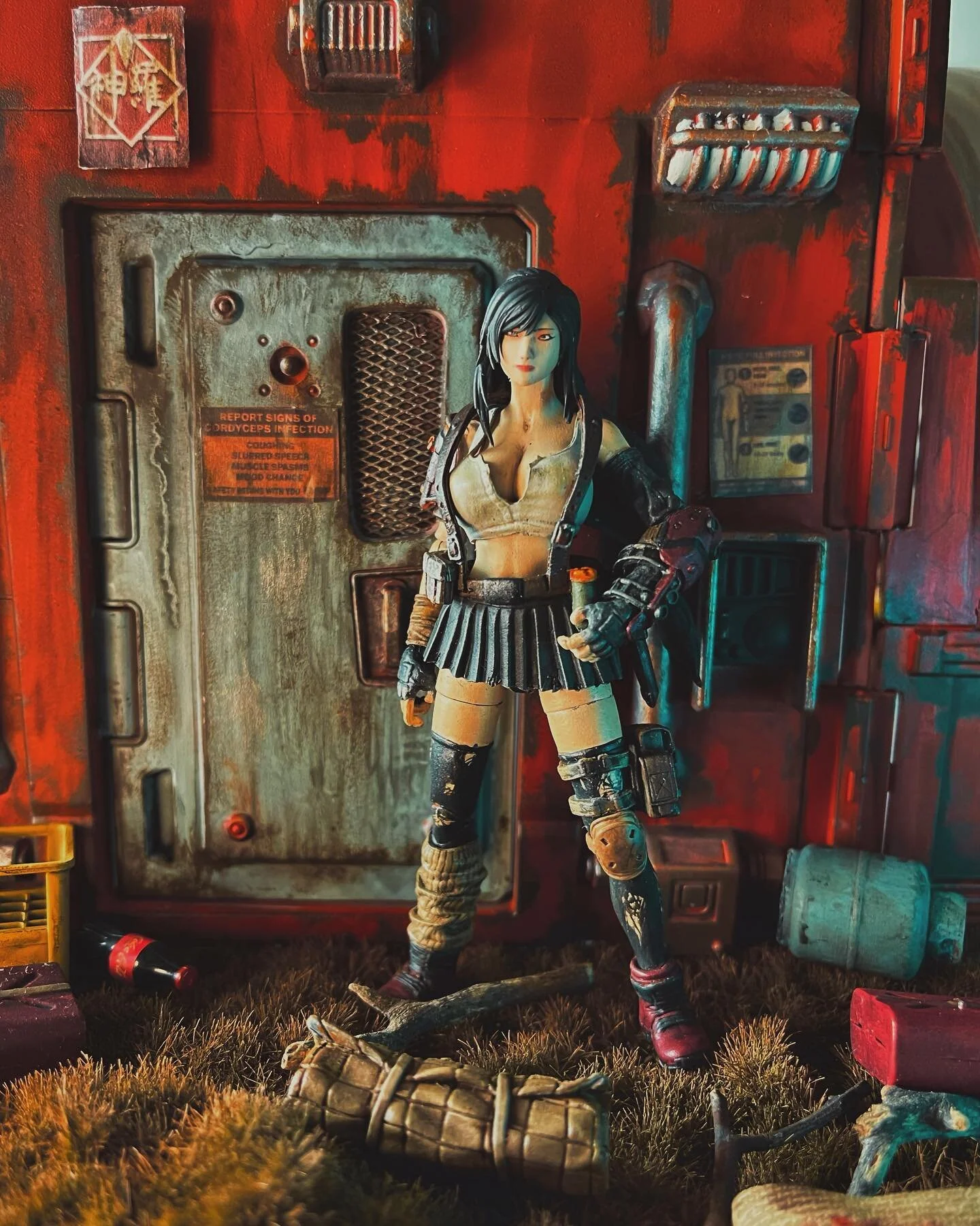 Return to Nibelheim.
.
.
.
.
.
.
.

#postapocalyptic #customactionfigures #toyphotography #toypiccommunity #postapocalypse #actionfigures #actionfigurephotography #zombie #118scale #one18thtoylove #gijoe #zombielab #375inch #diorama #fallout #acidrai