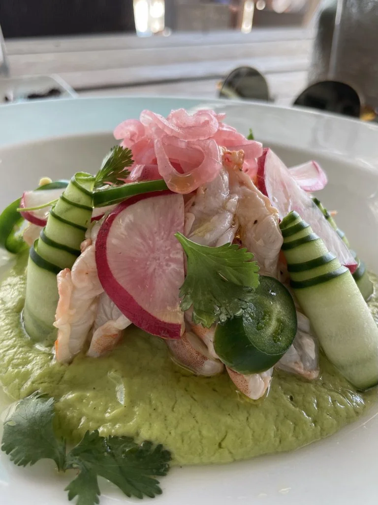 Seabass aguachile, Tulum