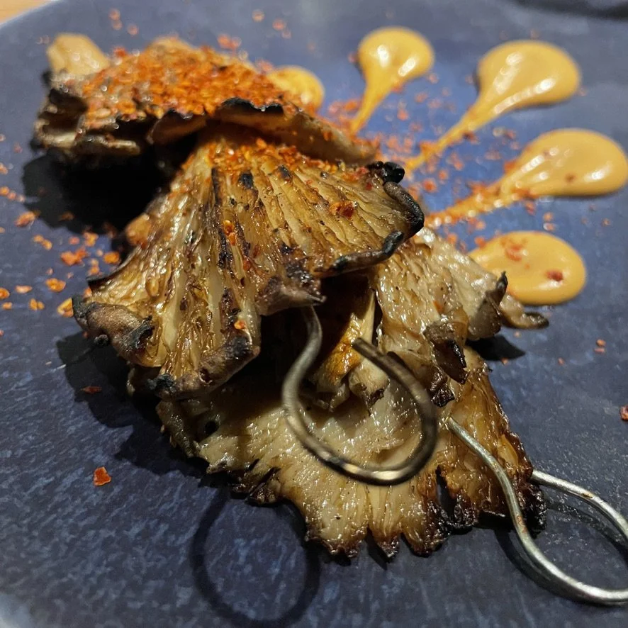 Oyster mushrooms, London