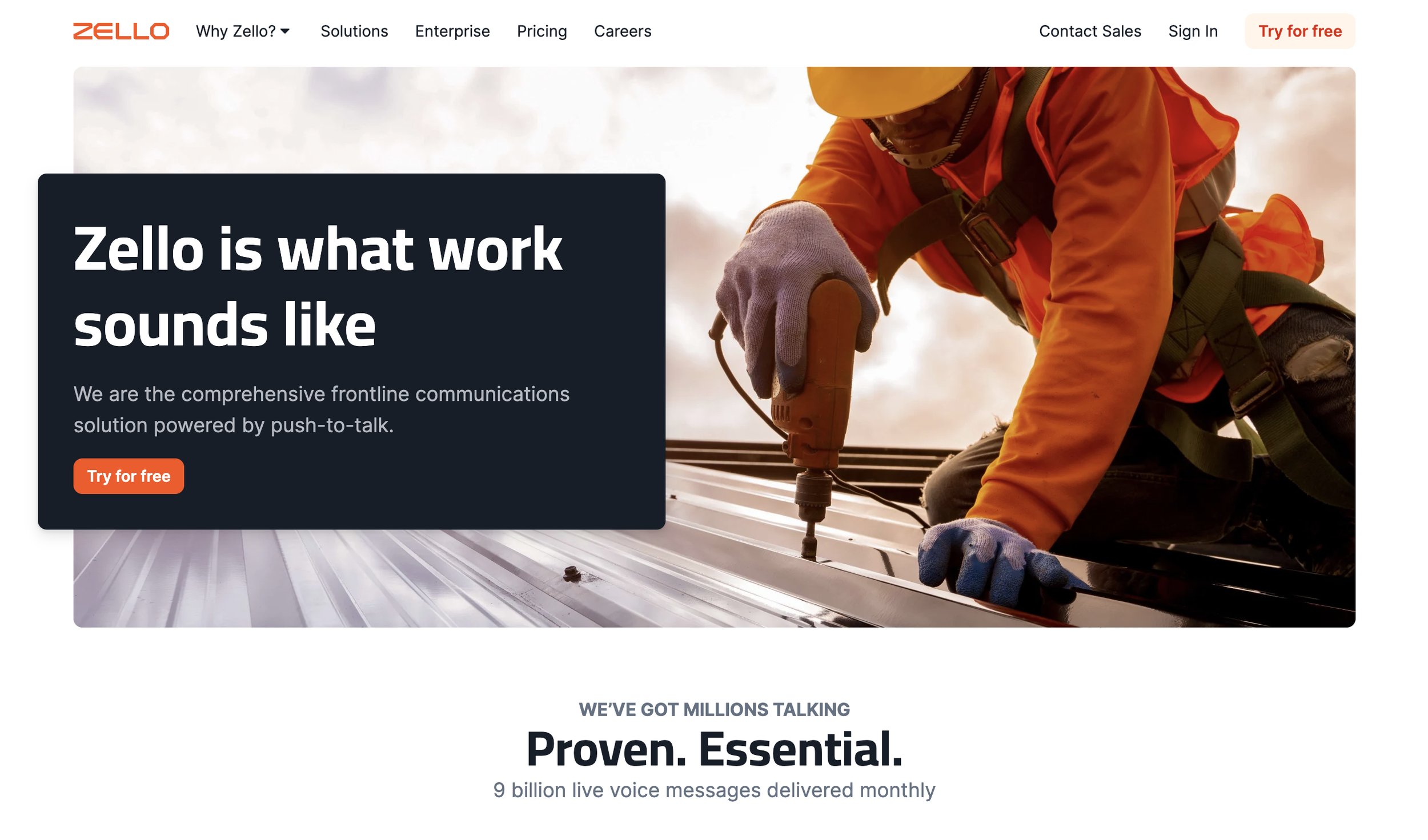 A construction worker using a drill