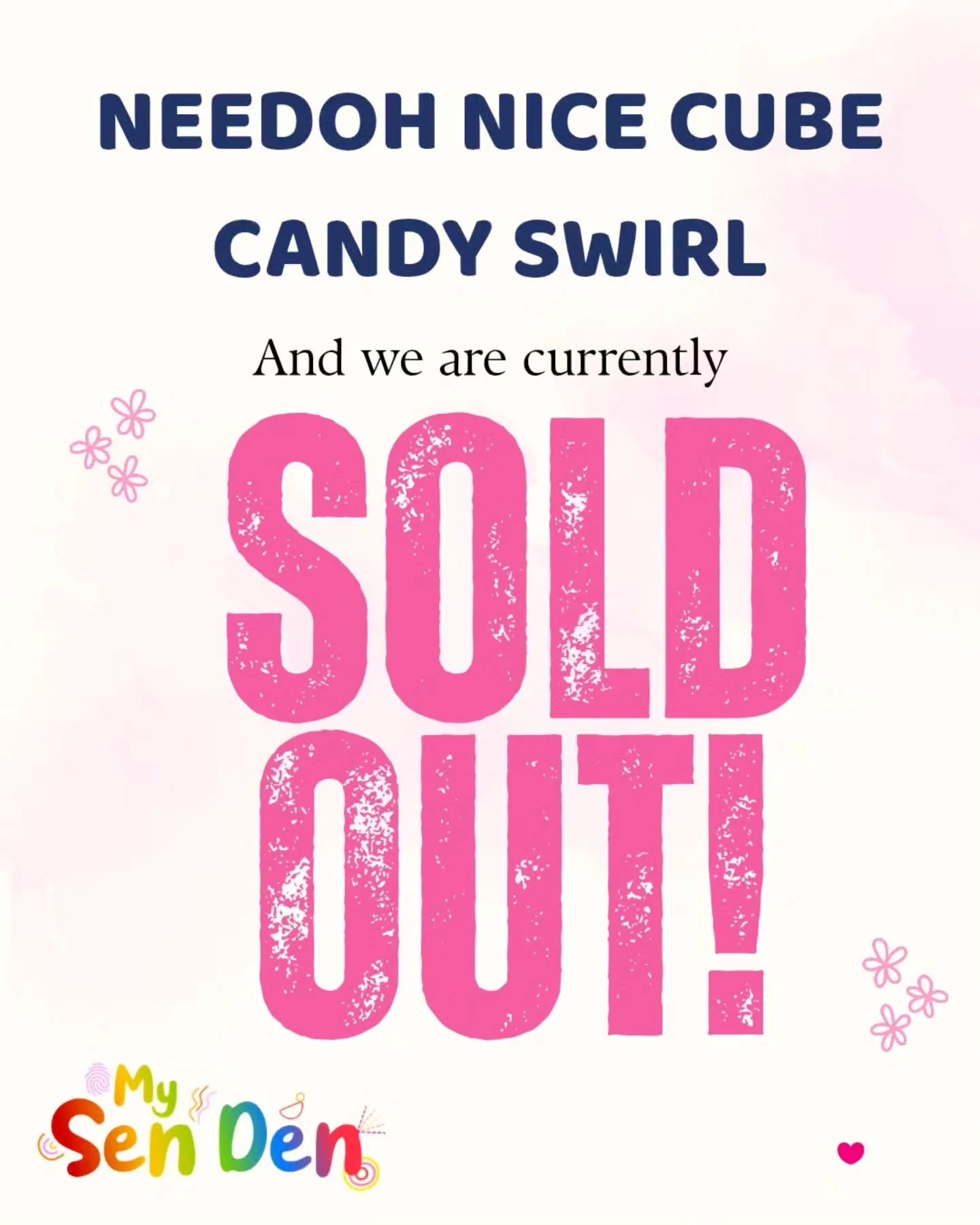 We sold out in 3 minutes last night! This stock has been on order since January! And we never expected the squishy world to get so crazy 🤪 

However our next batch is coming soon. Niceberg Swirls &amp; Peace O Cake due at the end of this month. Ther