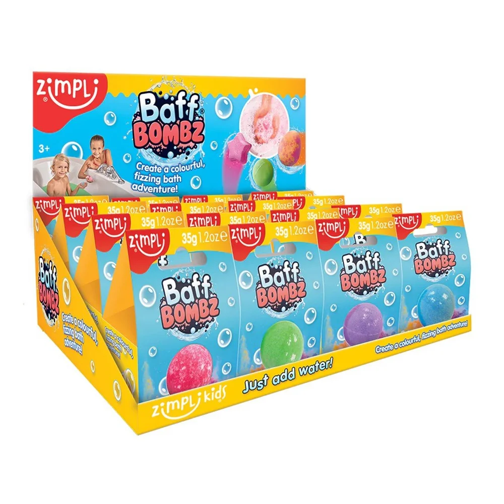 ZIMPLI Fruity Surprise Bath Bomb - Large 100g With Hidden Toy