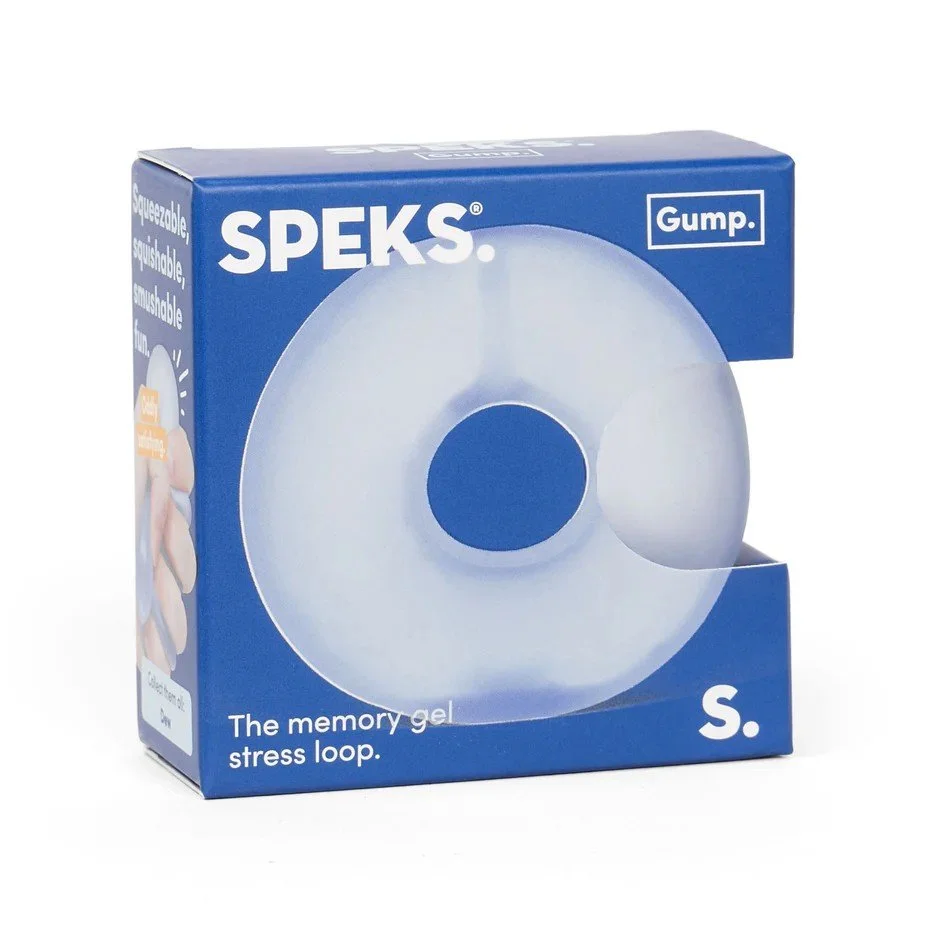 *New* Speks Loop Gump Dew - The Memory Gel Stress Ring - 6cm