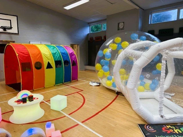 Full Sensory Party with Bubble House 