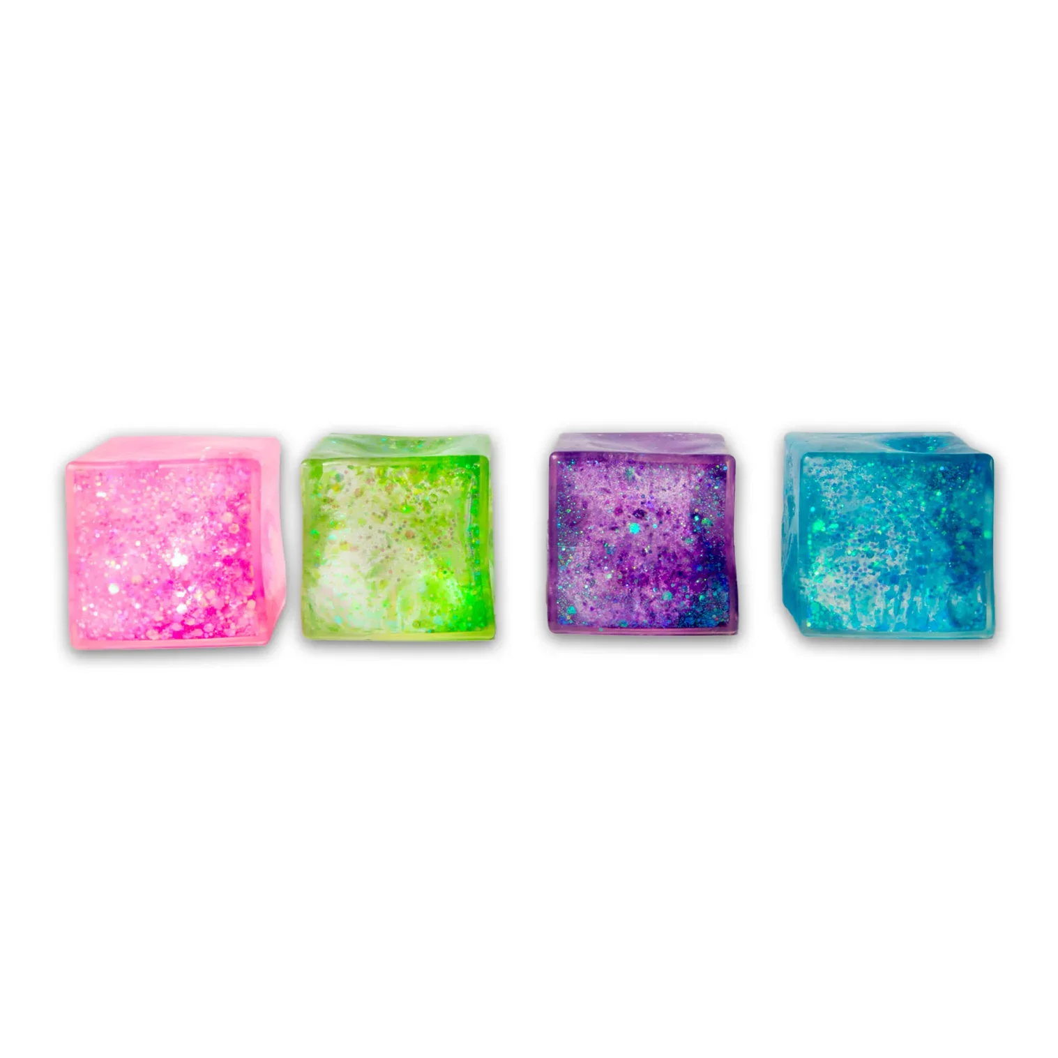 scrunchems glitter cube NeeDoh Nice Cube Glitter Sensory cube