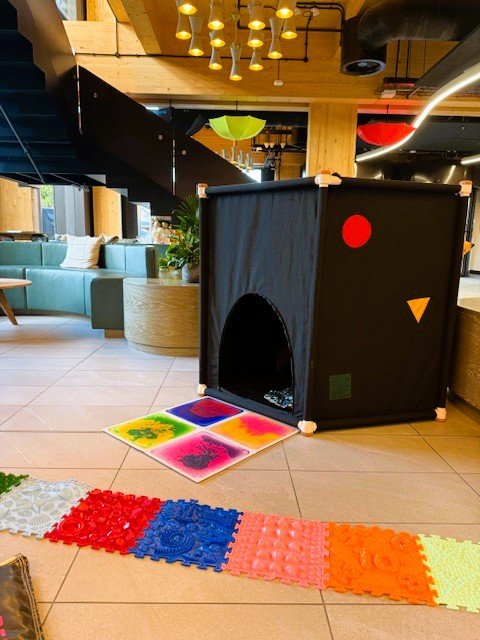 Corporate Sensory Room at Christmas Event