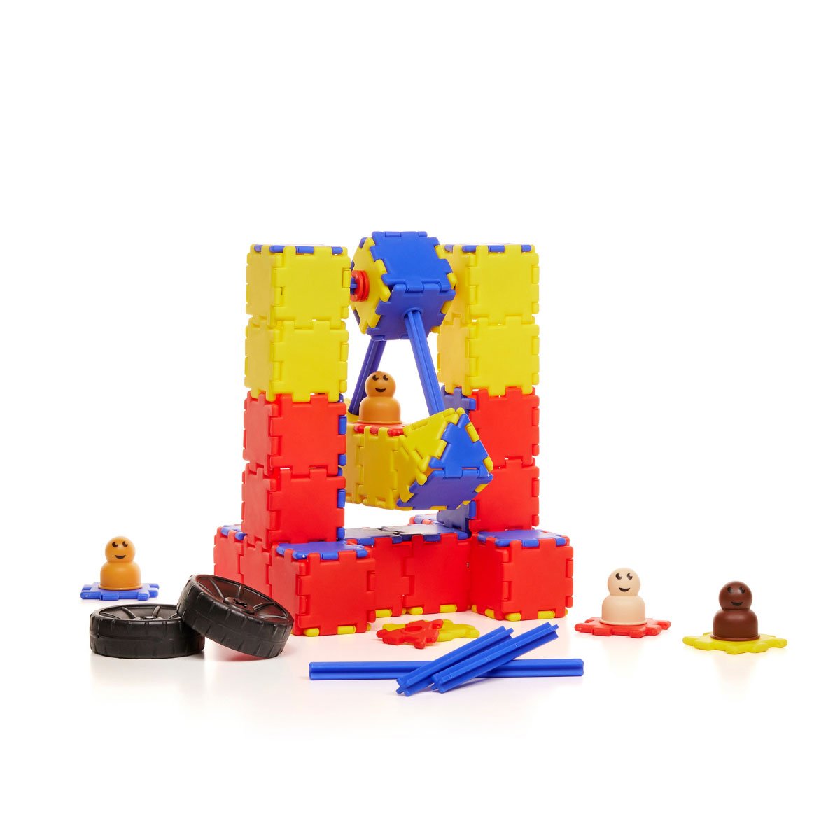 Building and construction toys STEM toys 2D 3D shape maths resources