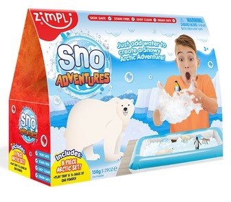 Sensory Play Messy Play Tray Snow play Childrens sensory playtime Sensory Toys UK