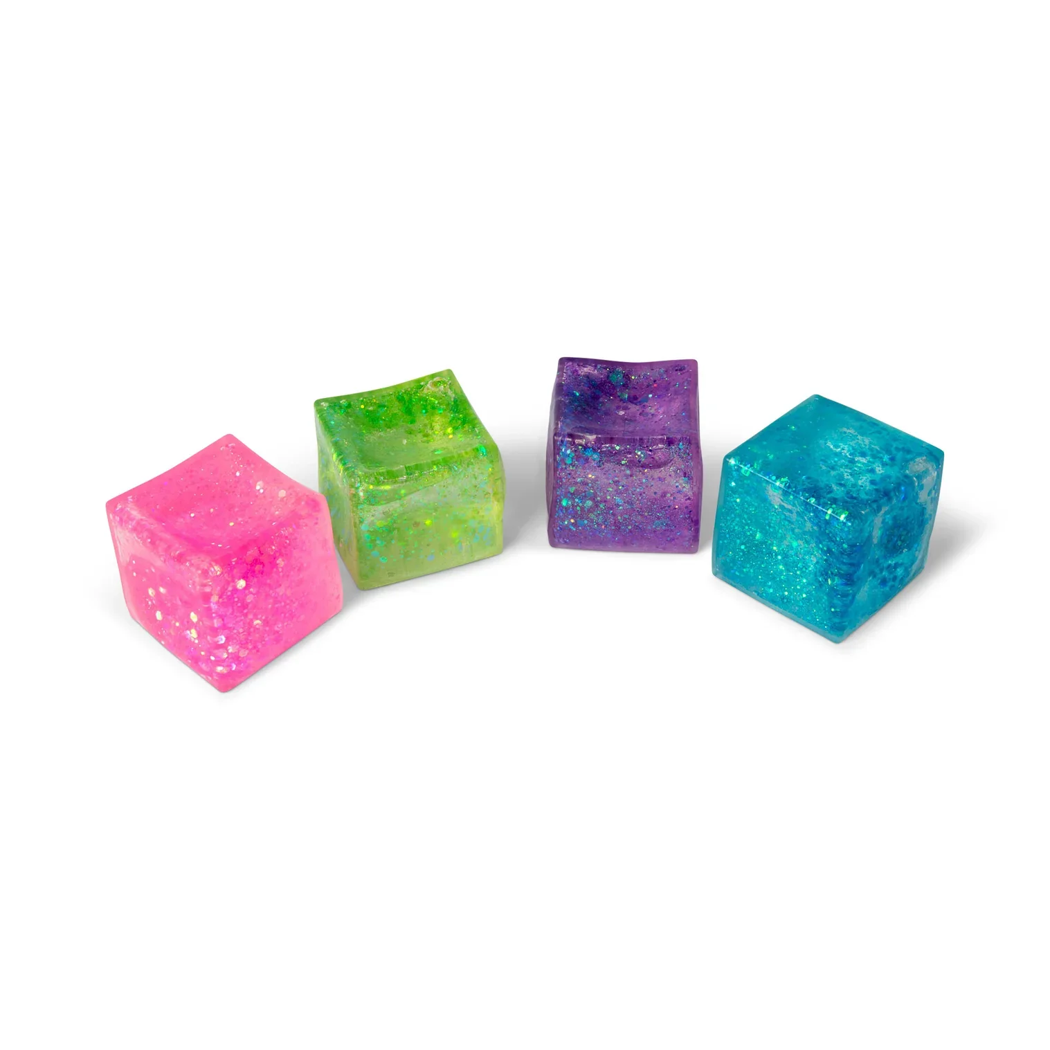 scrunchems glitter cube NeeDoh Nice Cube Glitter Sensory cube