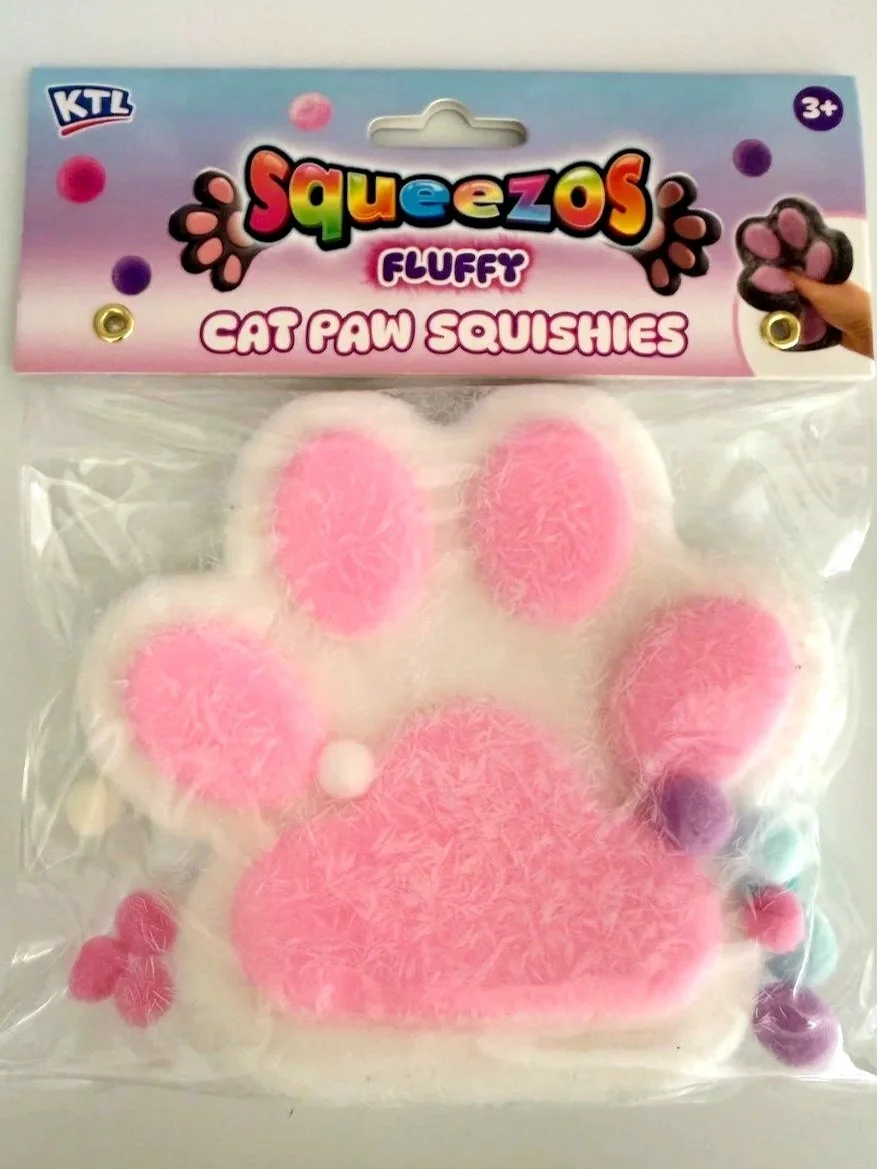 Taba Squishy Large Cat Paw Squishy Fidget Toys Sensory Toys Squishy Toys