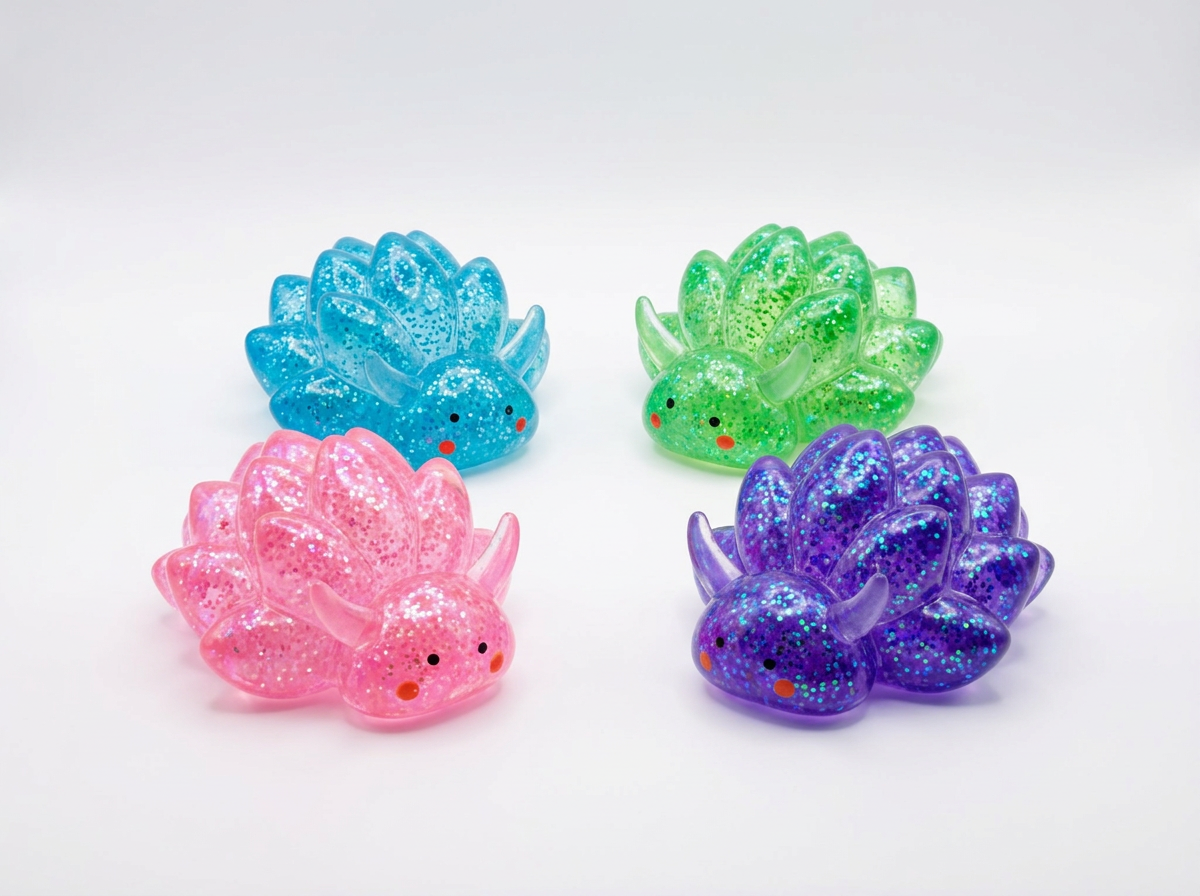 Glittery Sea Sheep Sugar Maltose 12cm