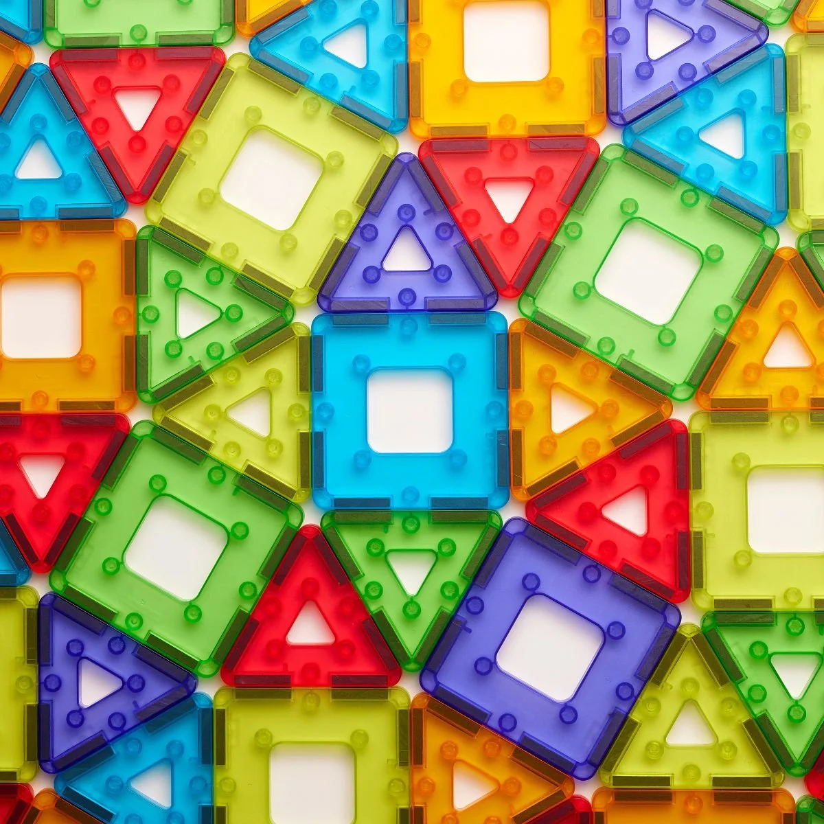 Magnetic Tiles Educational Toys Polydron Fine Motor Development Early Years Toys UK