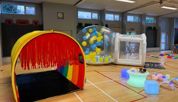 Full Sensory Party with Bubble House 