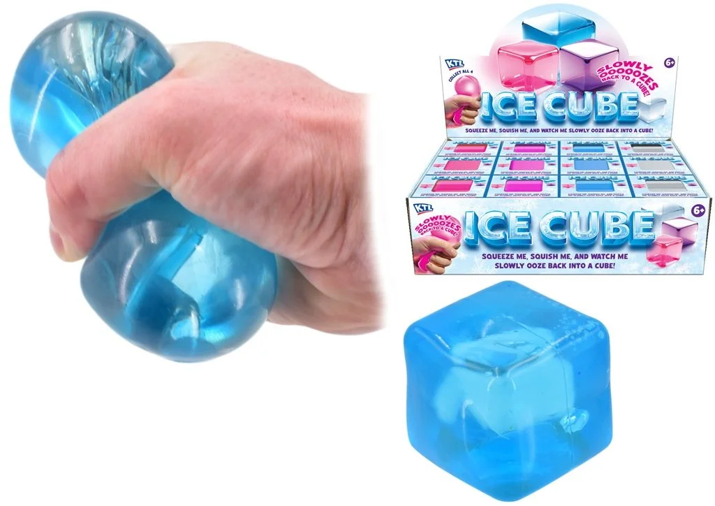 Cool Cubes Fidget Squishy Cubes NeeDoh Nice Cubes Fidgets Squishy Cubes Textured Cubes