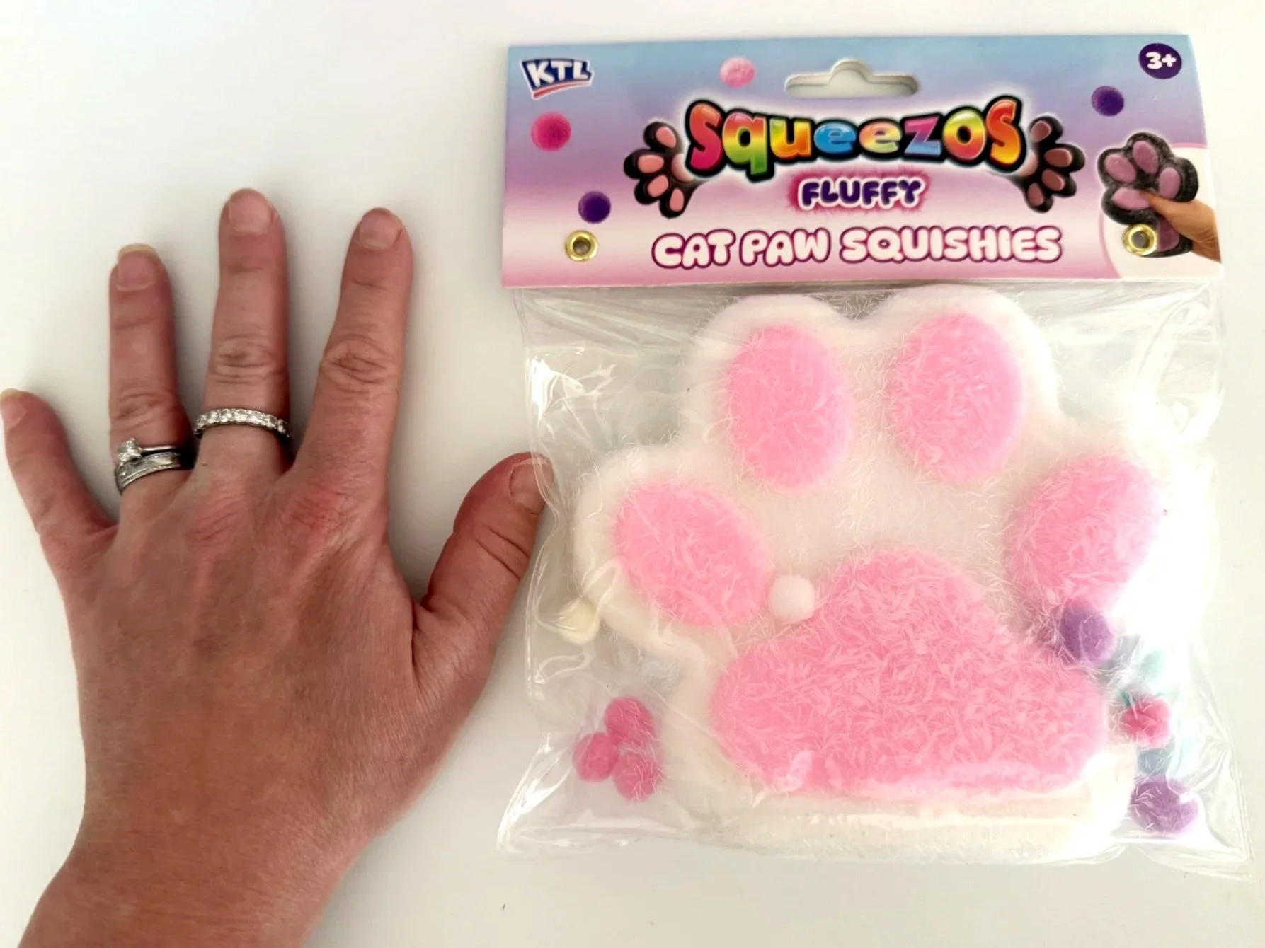 Taba Squishy Large Cat Paw Squishy Fidget Toys Sensory Toys Squishy Toys