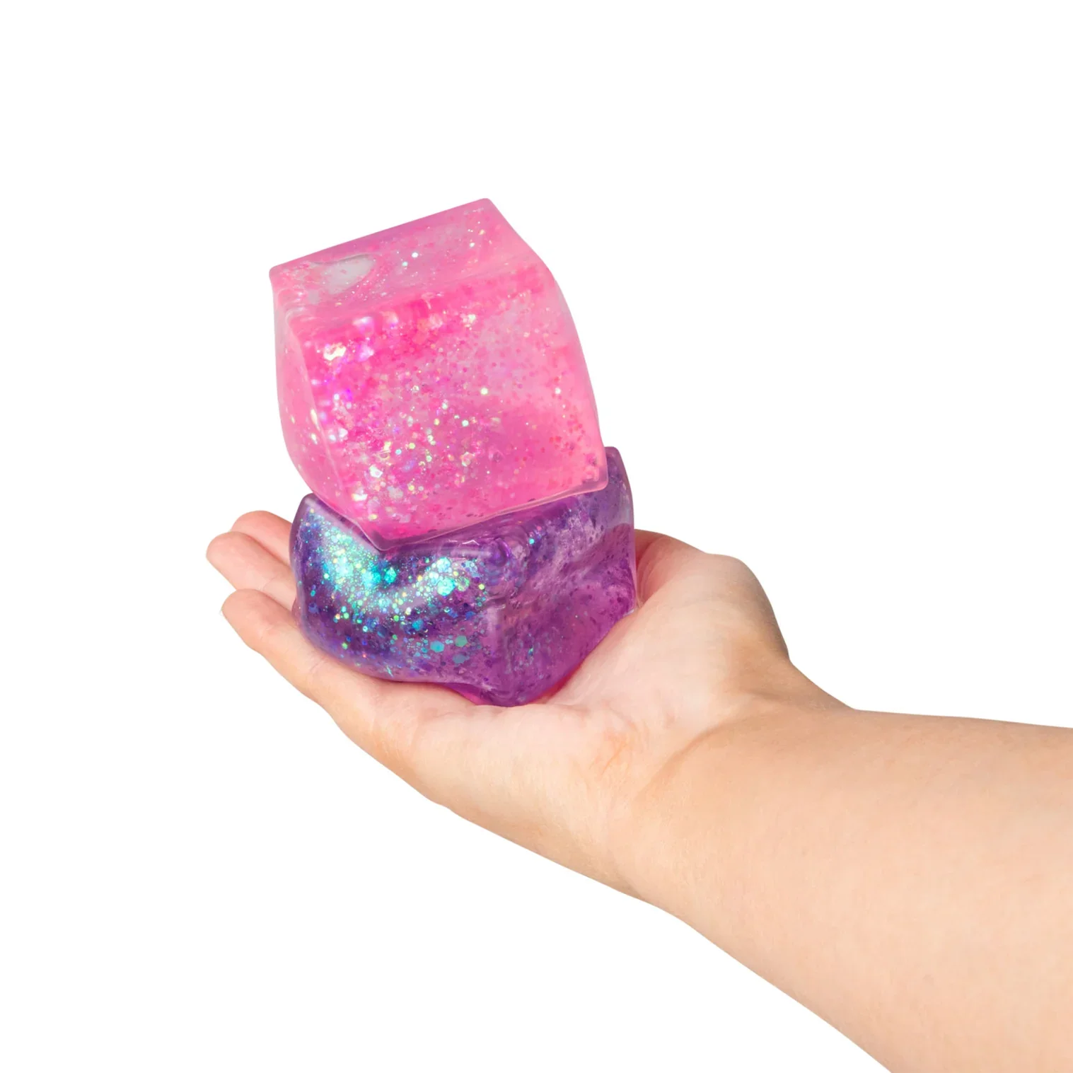 scrunchems glitter cube NeeDoh Nice Cube Glitter Sensory cube