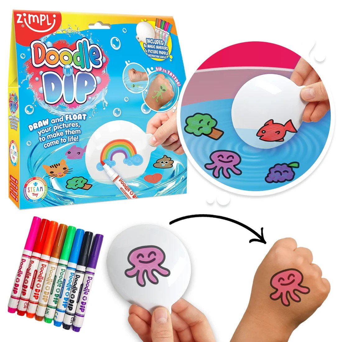 Doodle Dip Arts and Crafts Sensory Toys Sensory Play UK