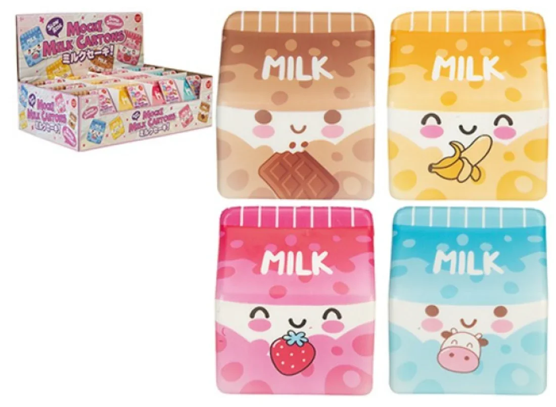 Mochi Pop Slow Rise Milk Carton 11cm