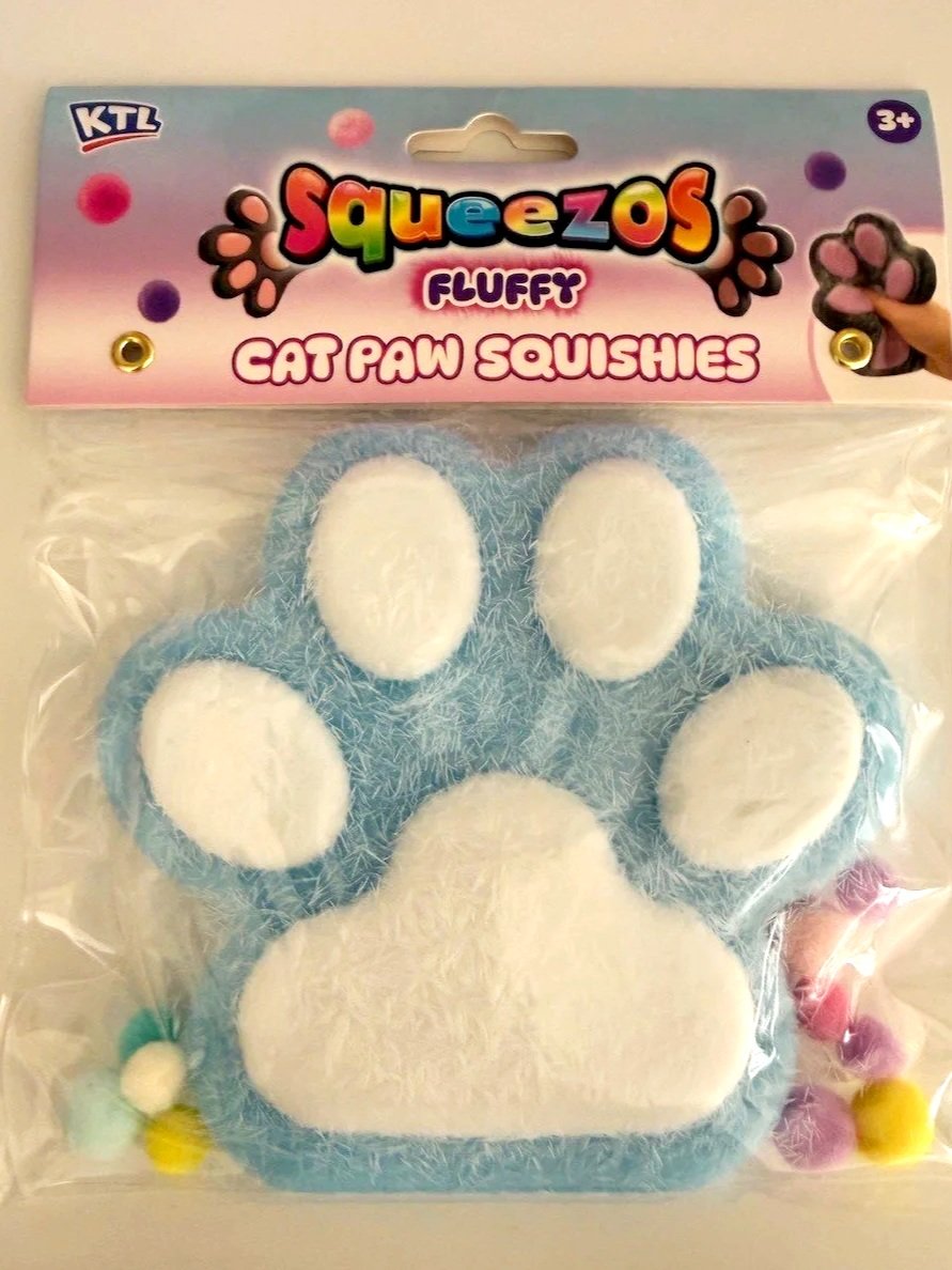 Taba Squishy Large Cat Paw Squishy Fidget Toys Sensory Toys Squishy Toys