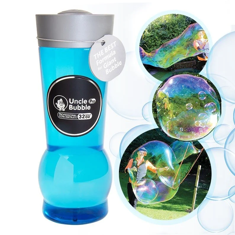 Uncle Bubble Giant Bubble Concentrate 944 Mililitres  (32 Fluid Ounces)