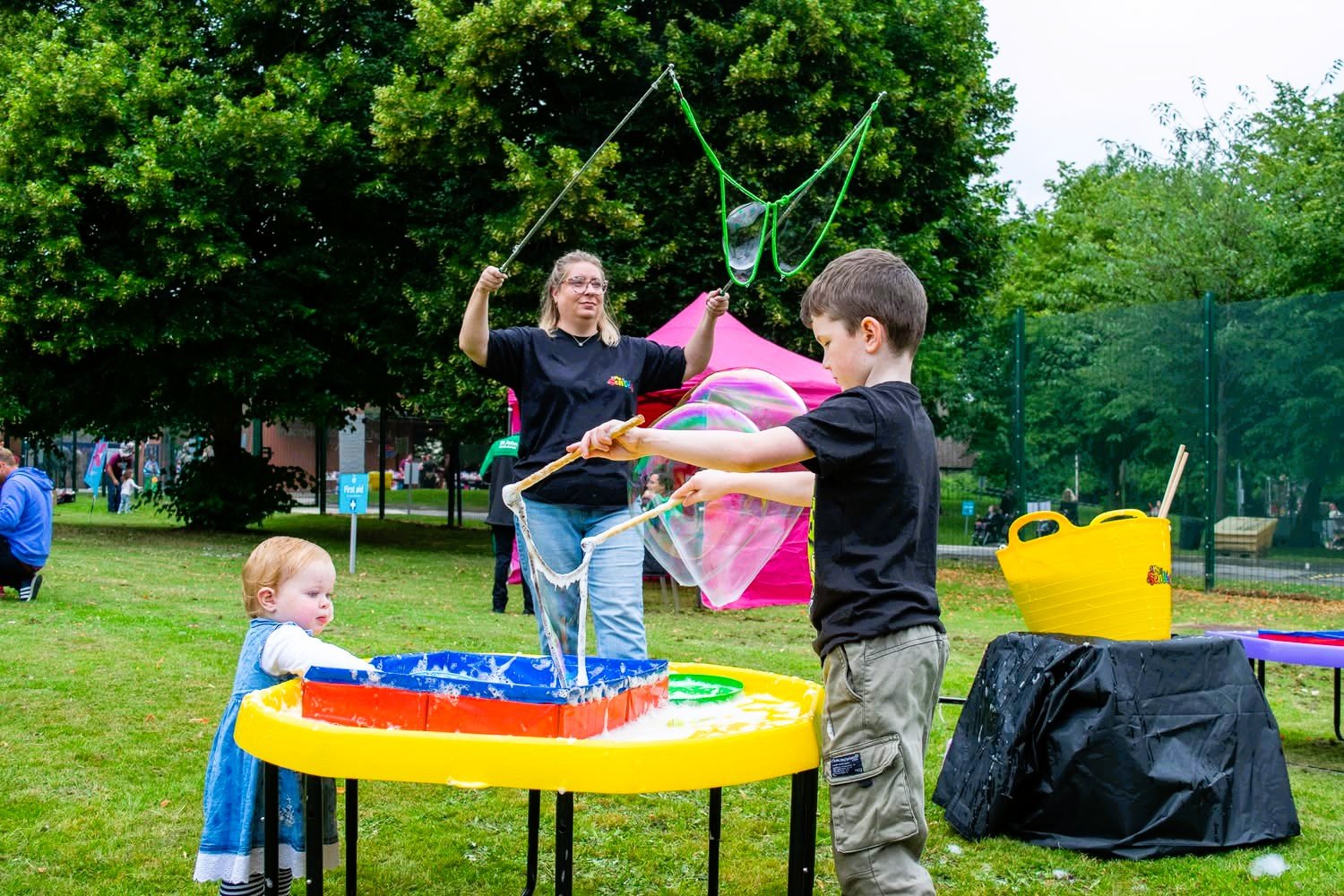 Bubble Entertainers Cheshire Stockport Manchester