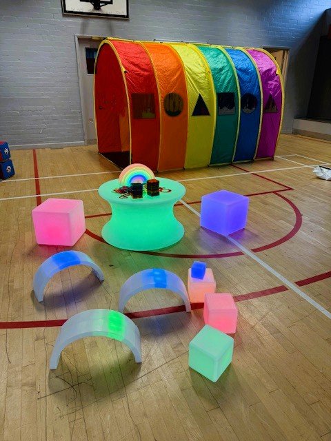 Full Sensory Party with Bubble House 