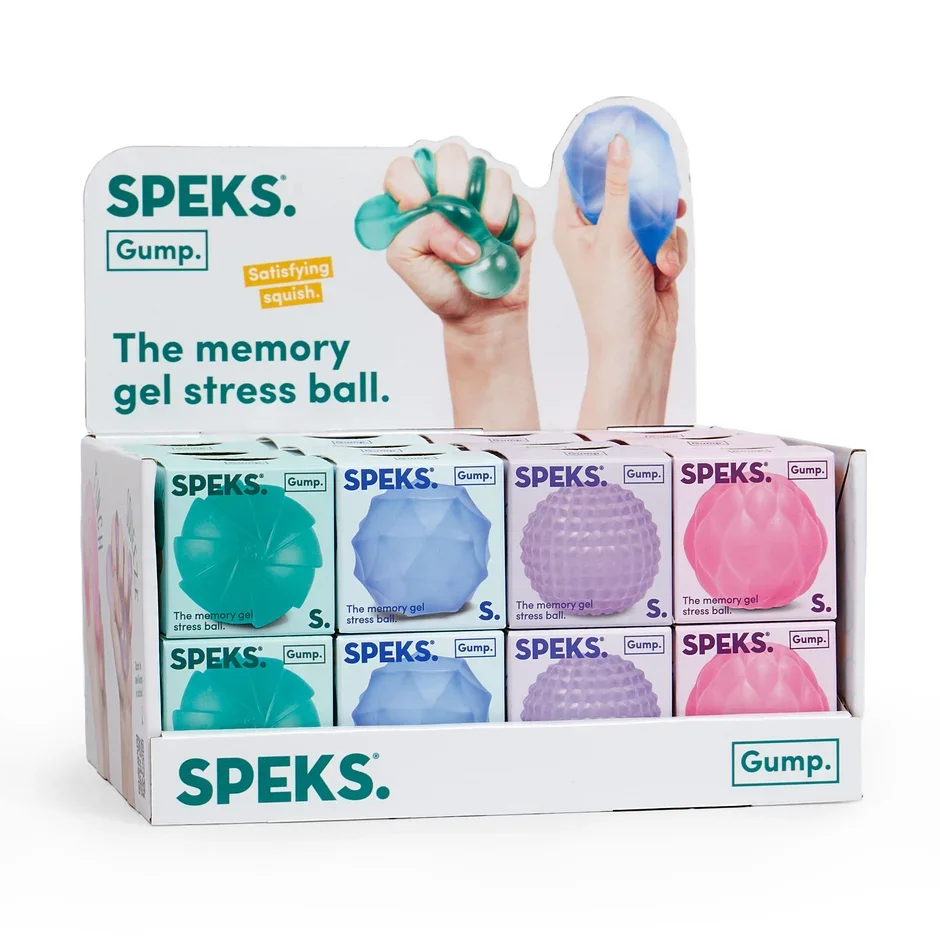 Speks Gump Surface  Textured - The Memory Gel Stress Ball - 6cm