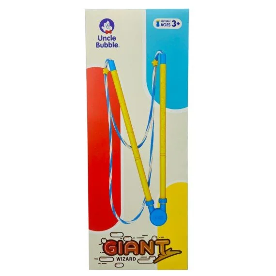 Uncle Bubble Single Wizard Wand Kit