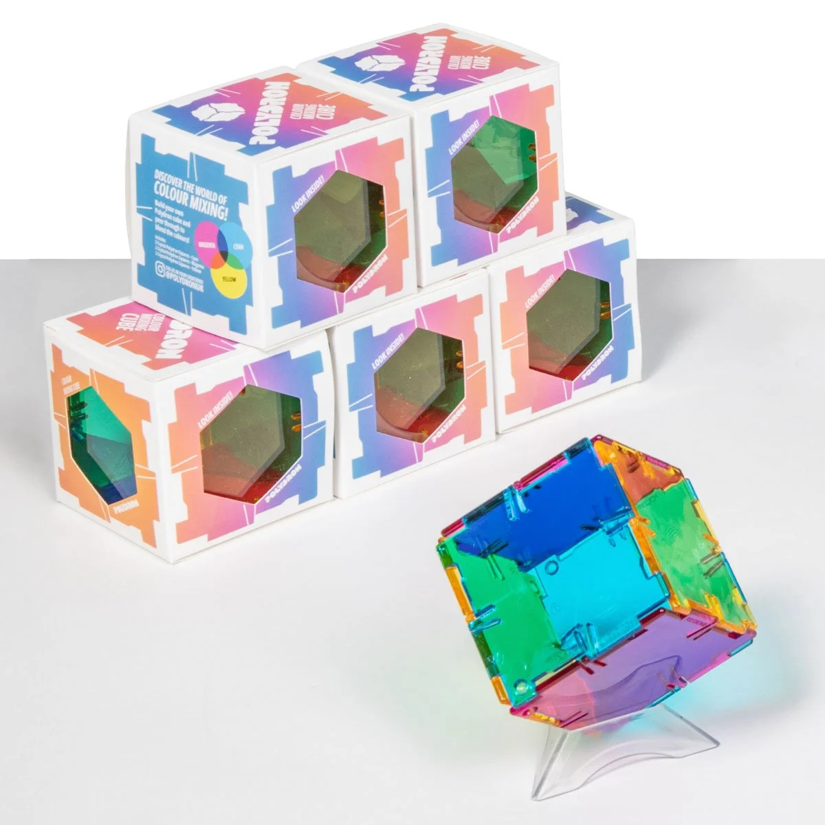 Magnetic Tiles Educational Toys Polydron Fine Motor Development Early Years Toys UK