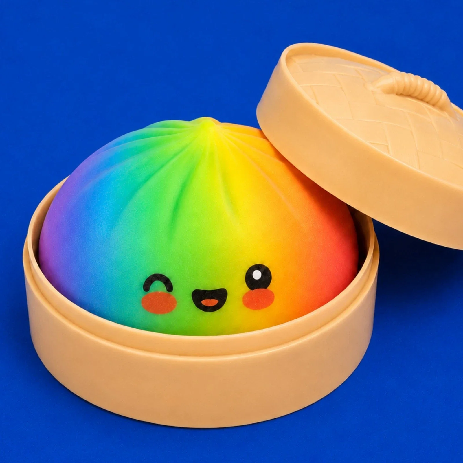 RMS Viral Squishy Rainbow Dumpling TikTok Viral Trend Dumpling RMS Shimmering Starlight Dumpling