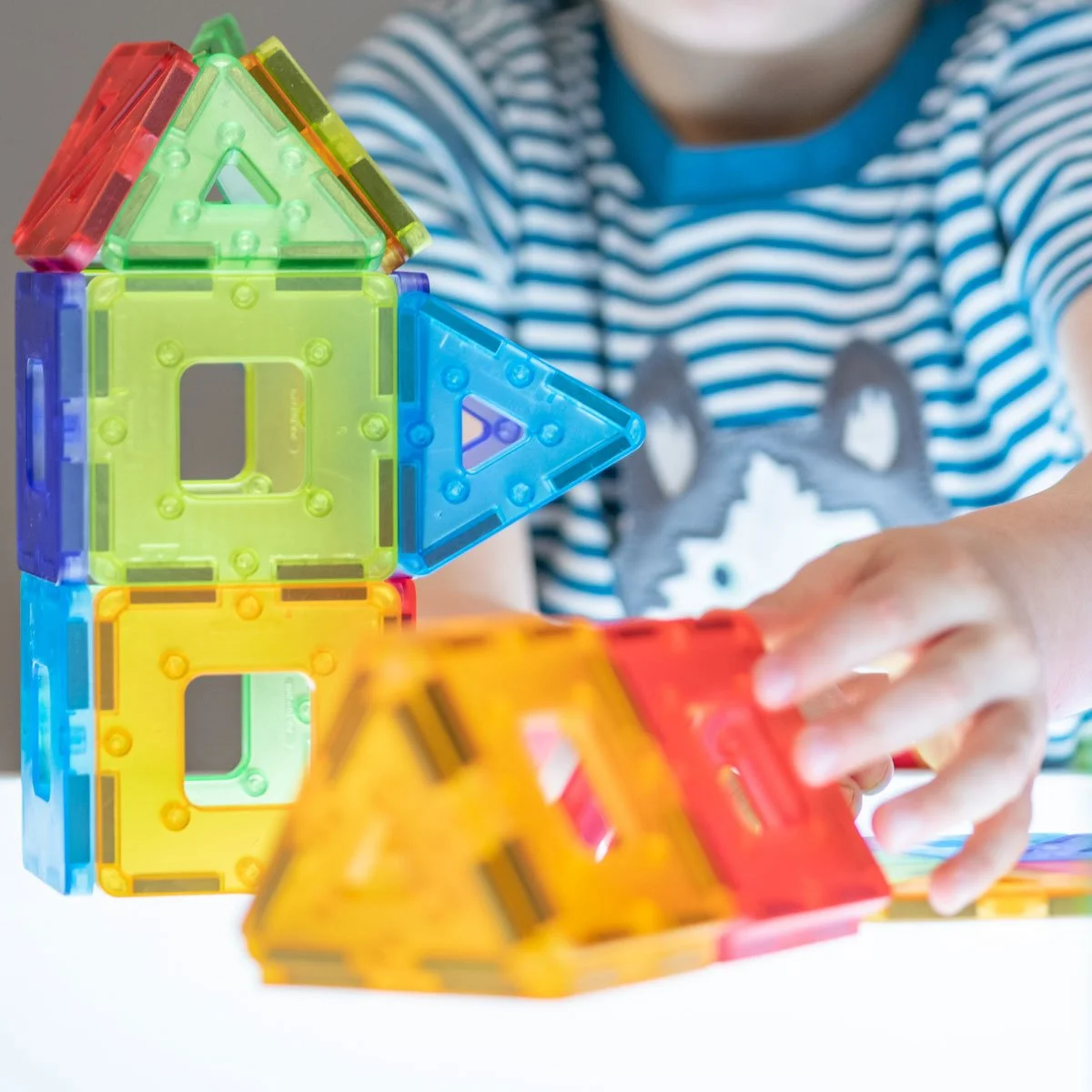 Magnetic Tiles Educational Toys Polydron Fine Motor Development Early Years Toys UK