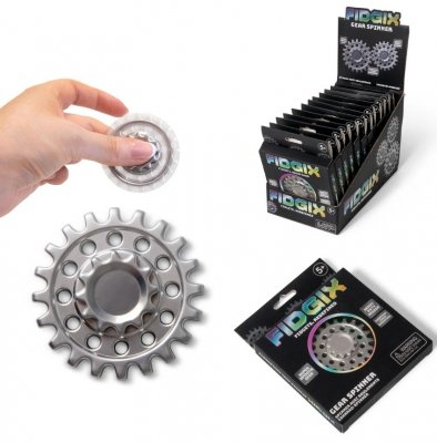 FIDGIX  Metal Gear Spinner