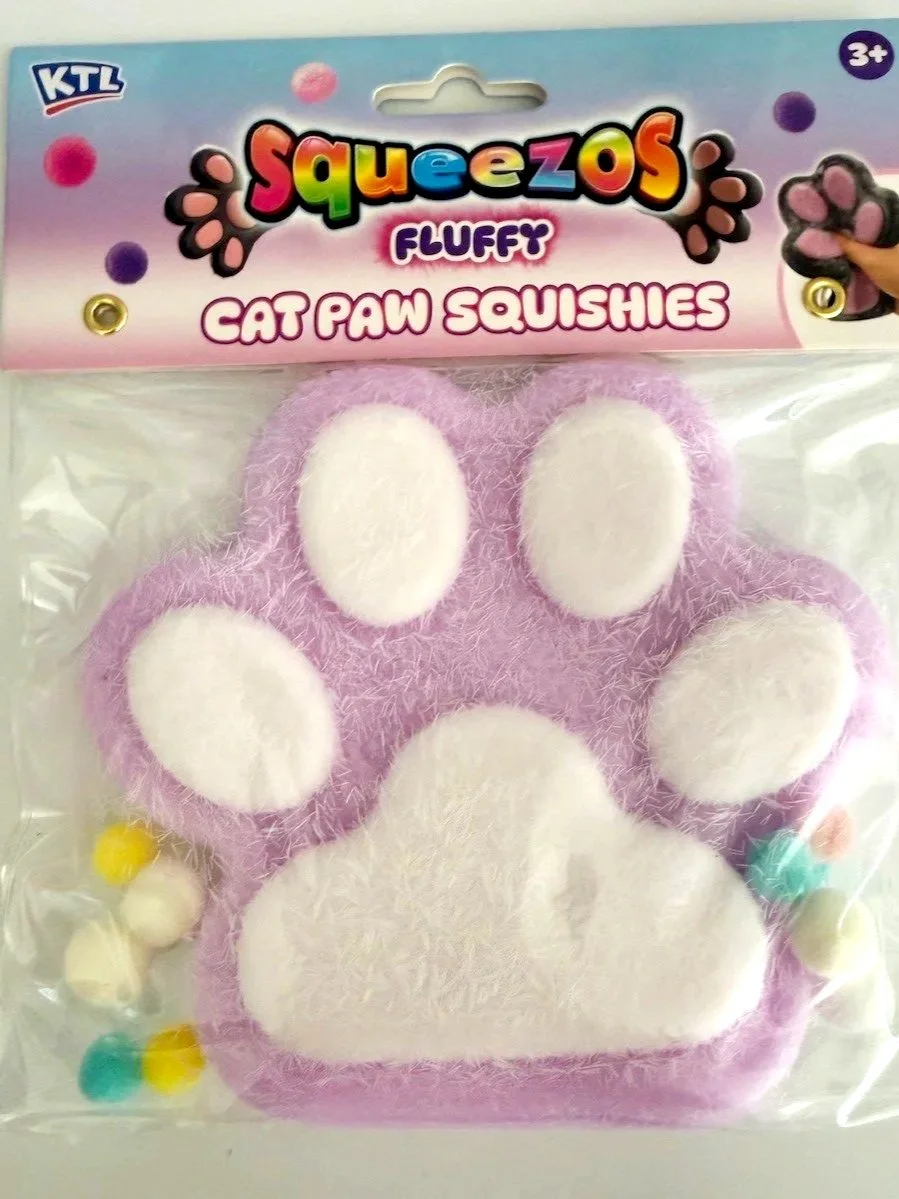 Taba Squishy Large Cat Paw Squishy Fidget Toys Sensory Toys Squishy Toys