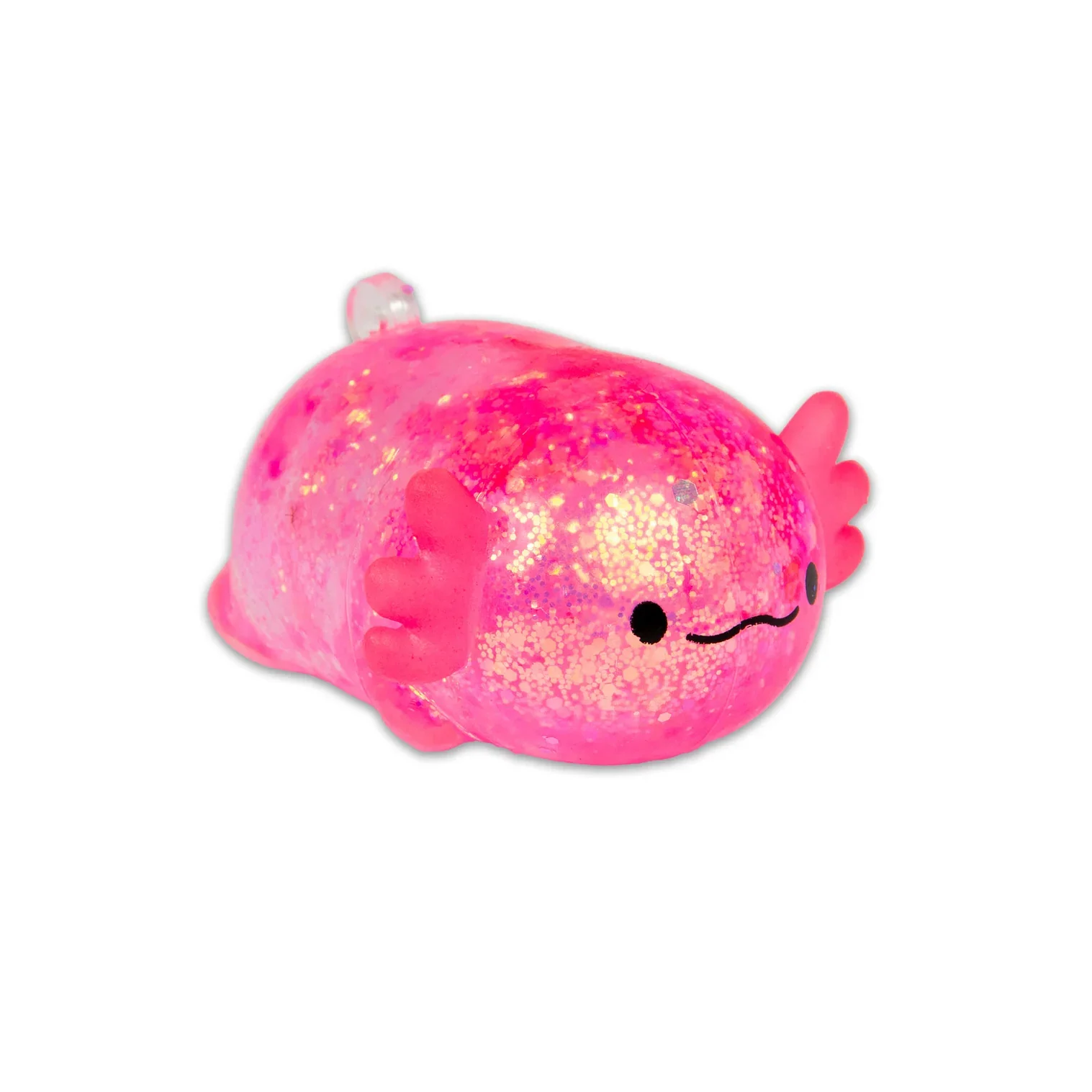 Scrunchems Glitter AXOLOTLS squishy toys small fidgets