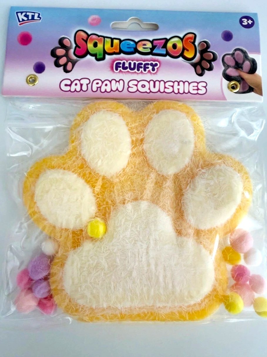 Taba Squishy Large Cat Paw Squishy Fidget Toys Sensory Toys Squishy Toys