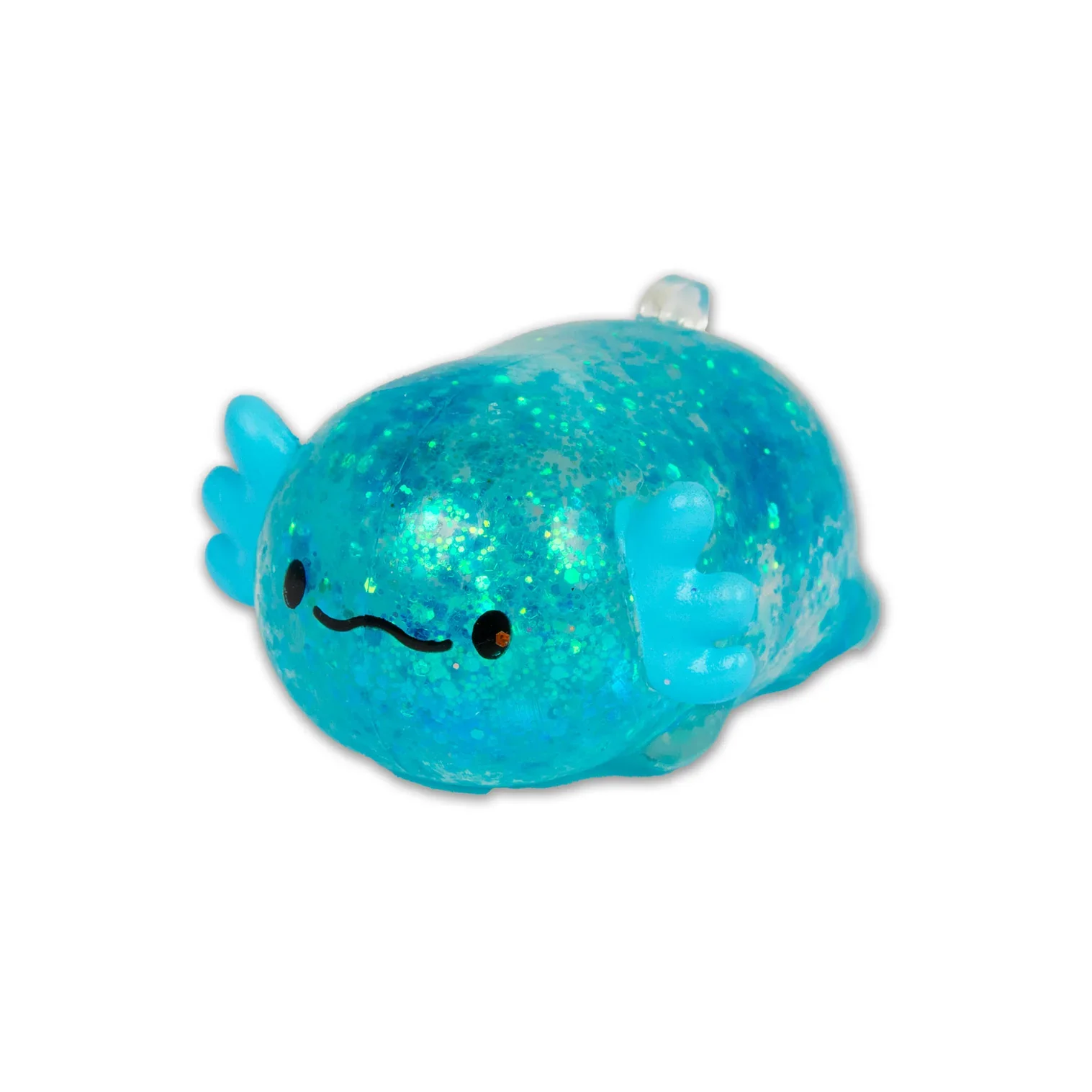 Scrunchems Glitter AXOLOTLS squishy toys small fidgets