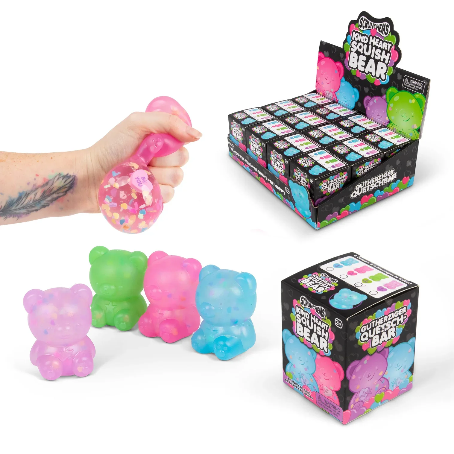 Scrunchems Fidgets New Fidgets Scrunchems NeeDoh Nice Cube Squishy Fidget Autism Toys