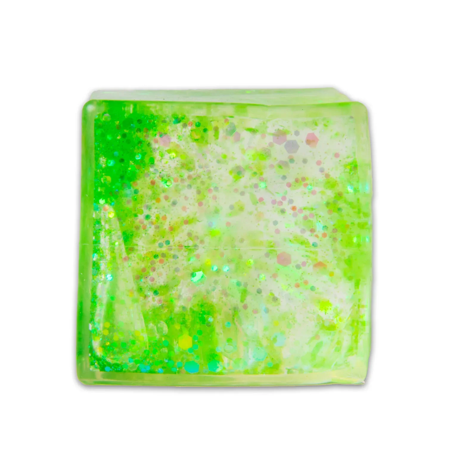 scrunchems glitter cube NeeDoh Nice Cube Glitter Sensory cube