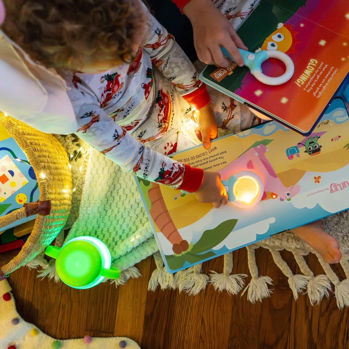 Glopals Books Interactive Books Light Up Sensory Books