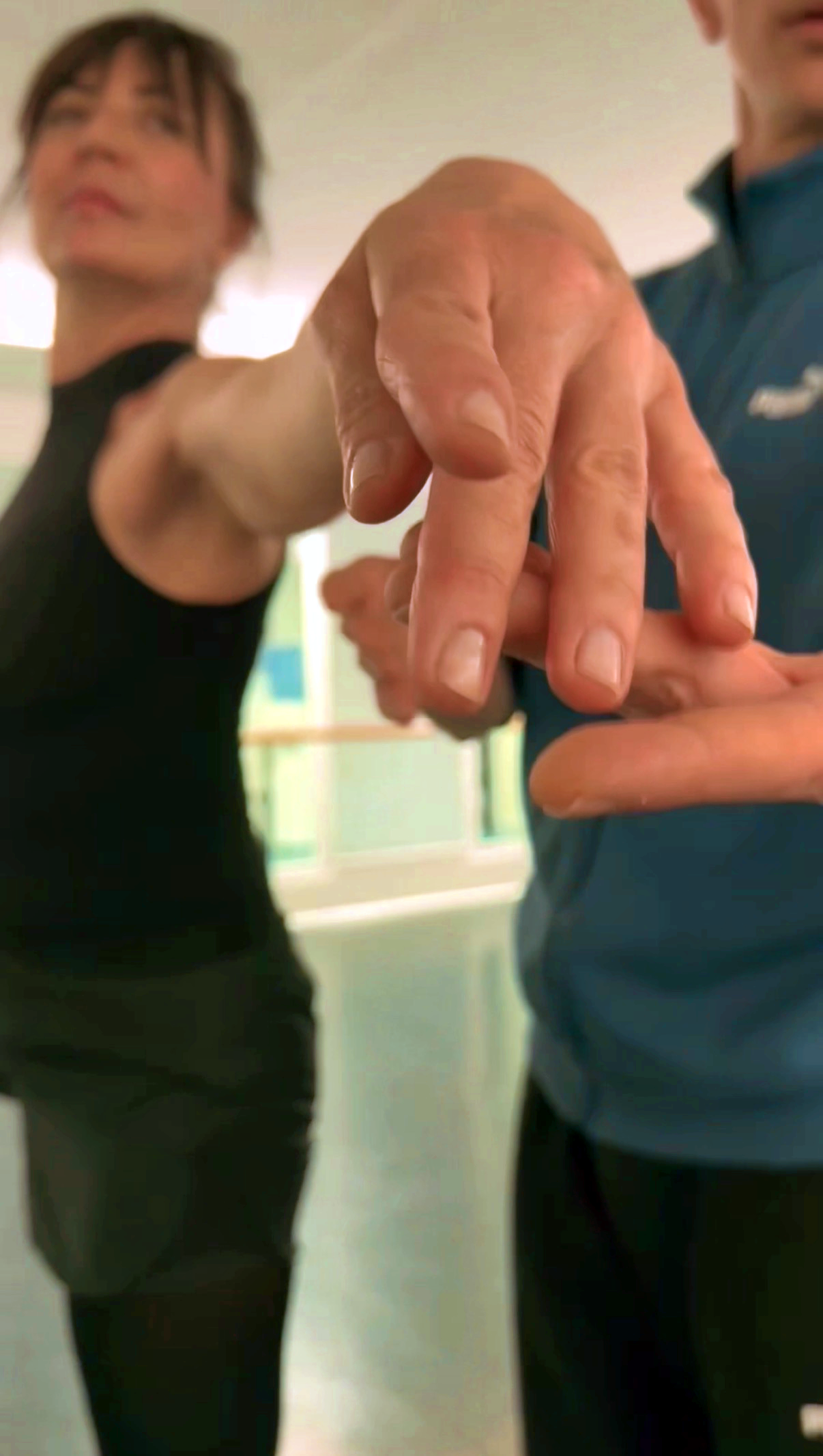 Una donna che svolge il suo allenamento di Personal Dance Training