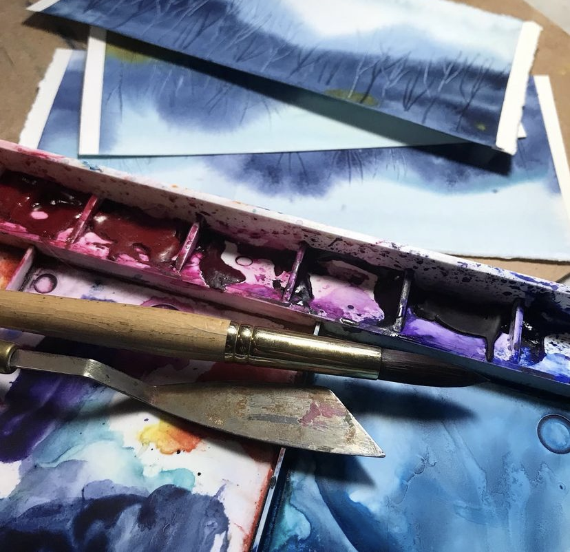 Watercolor and Gouache classes, — Leslie Barnum Artist