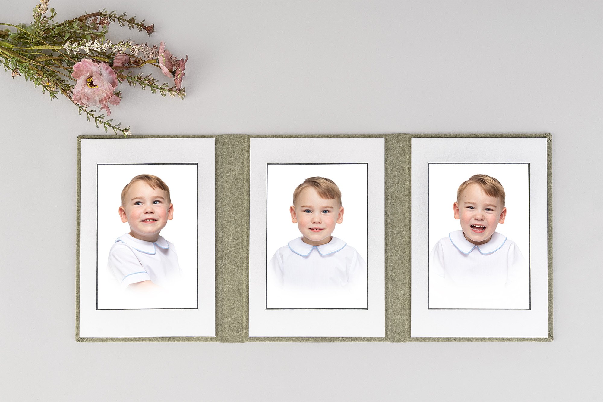 Three Panel Display Album