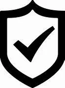 Shield with checkmark symbol