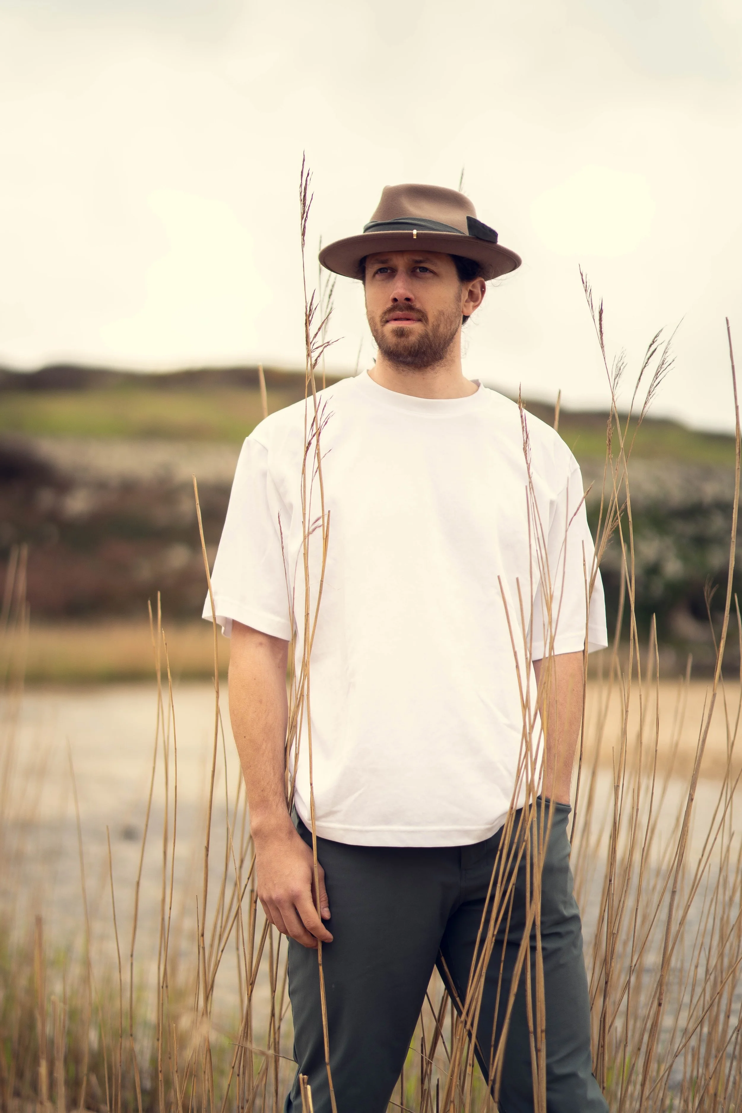 Herra White Fedora Hat and Mylor Beige Trilby Hat By Shaded The Label-72.jpg
