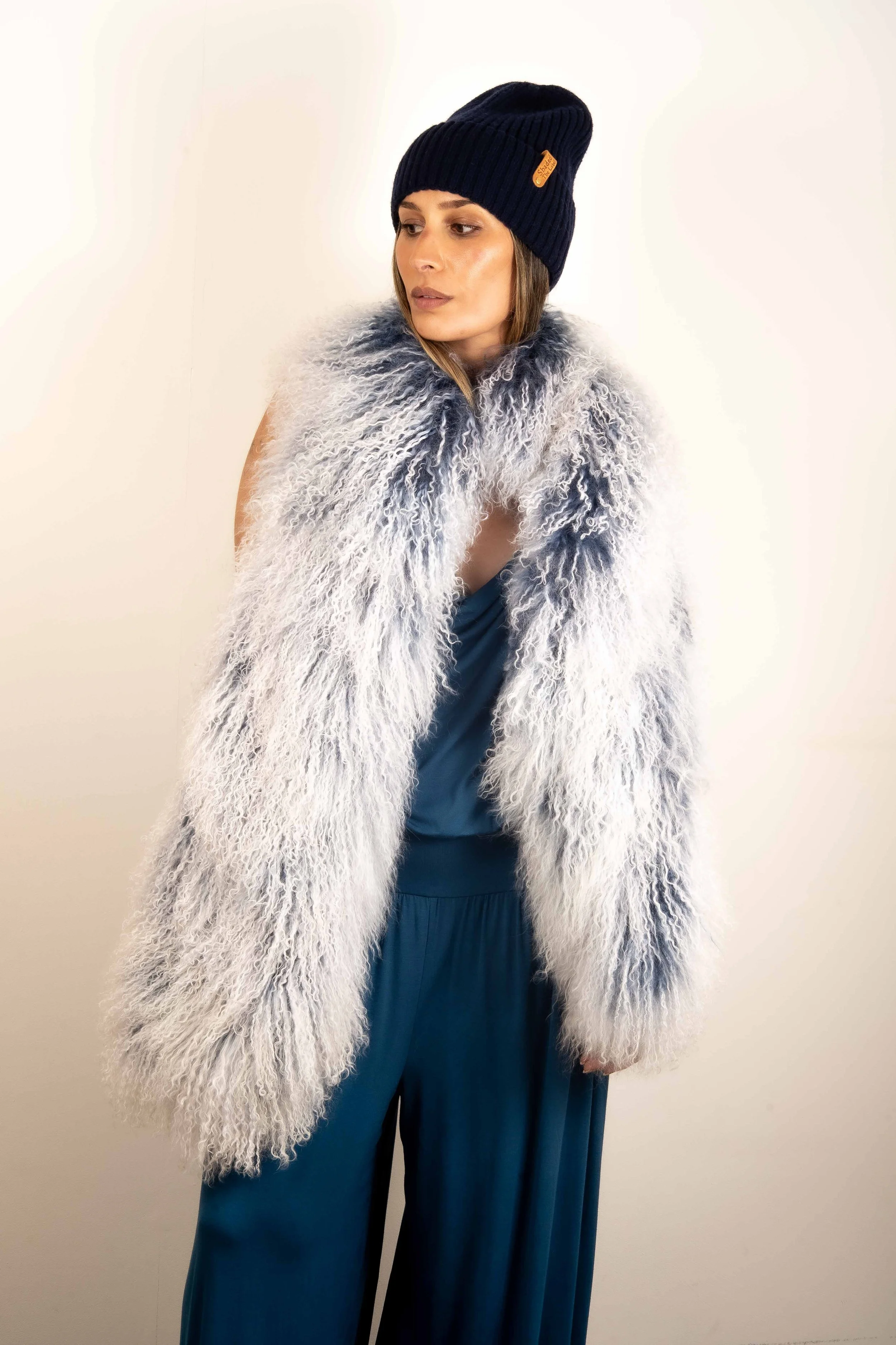 Lamorna White and Blue Mongolian Fur Sleeves by Shaded The Label-39.jpg