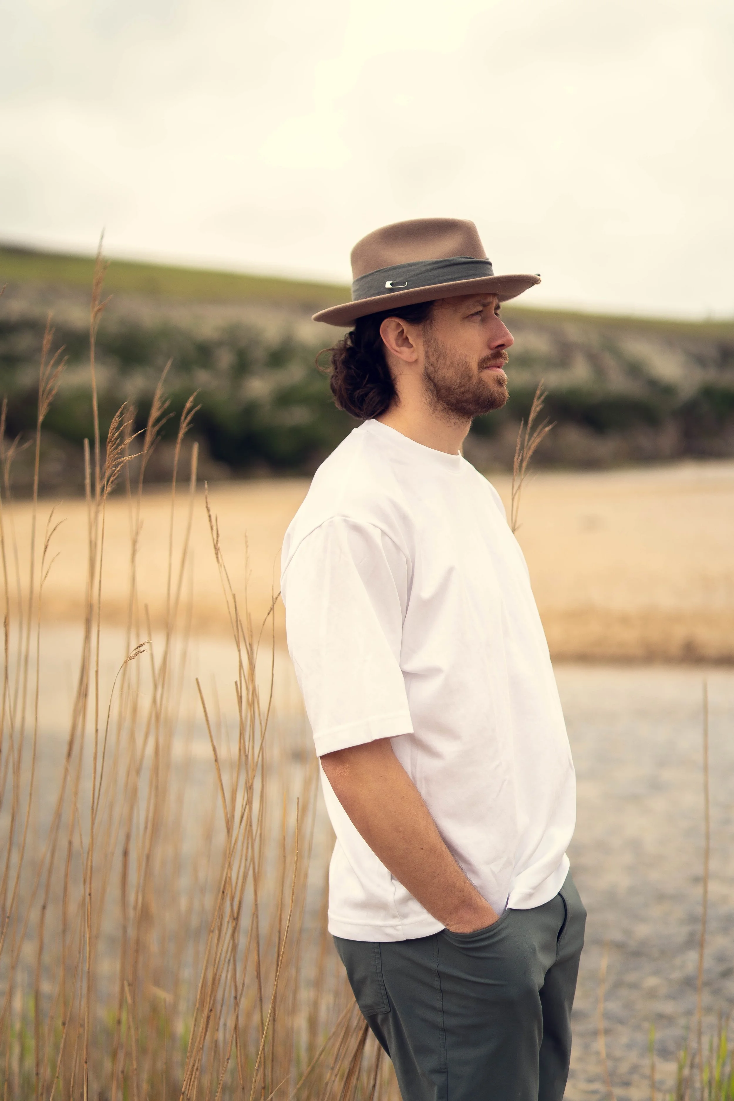 Herra White Fedora Hat and Mylor Beige Trilby Hat By Shaded The Label-58.jpg